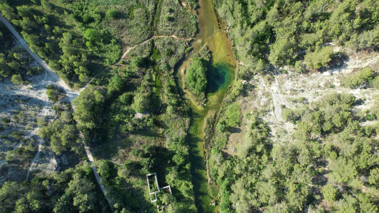 Vila Stone House Skrivena Pridraga Exteriér fotografie